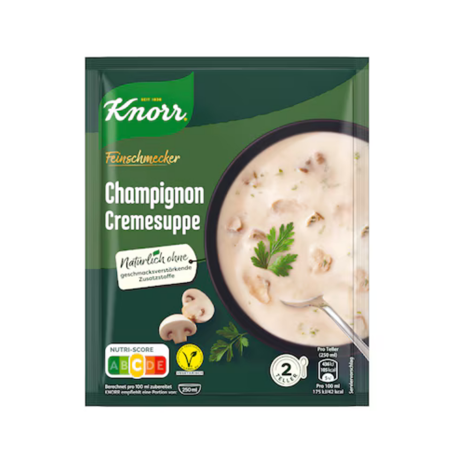 Knorr Feinschmecker Champignon Suppe für 0,5l 45g