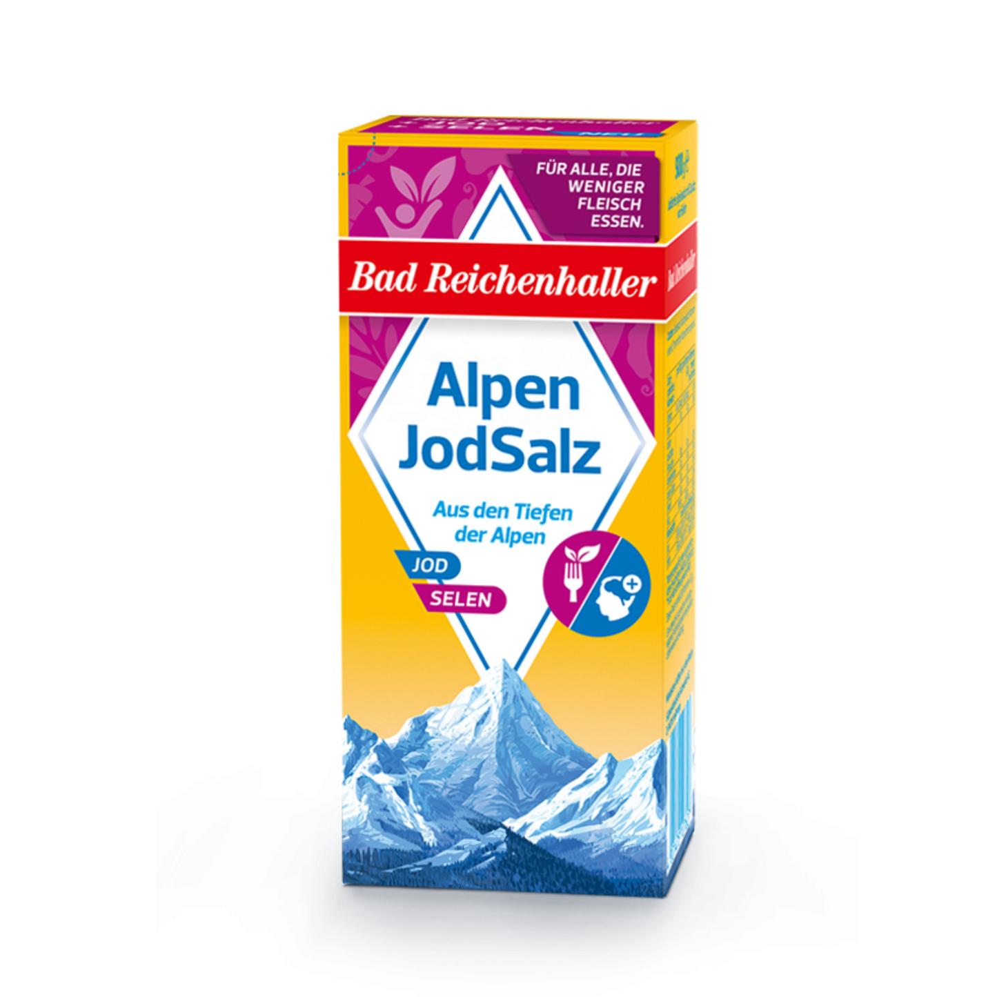 Bad Reichenhaller Alpenjodsalz+Selen 500g