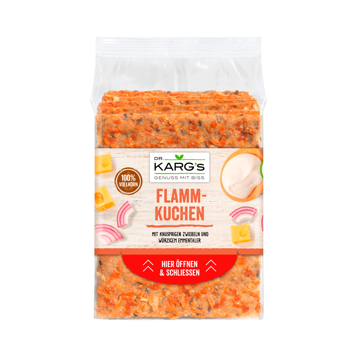 Dr.Karg Knäckebrot Flammkuchen 200g