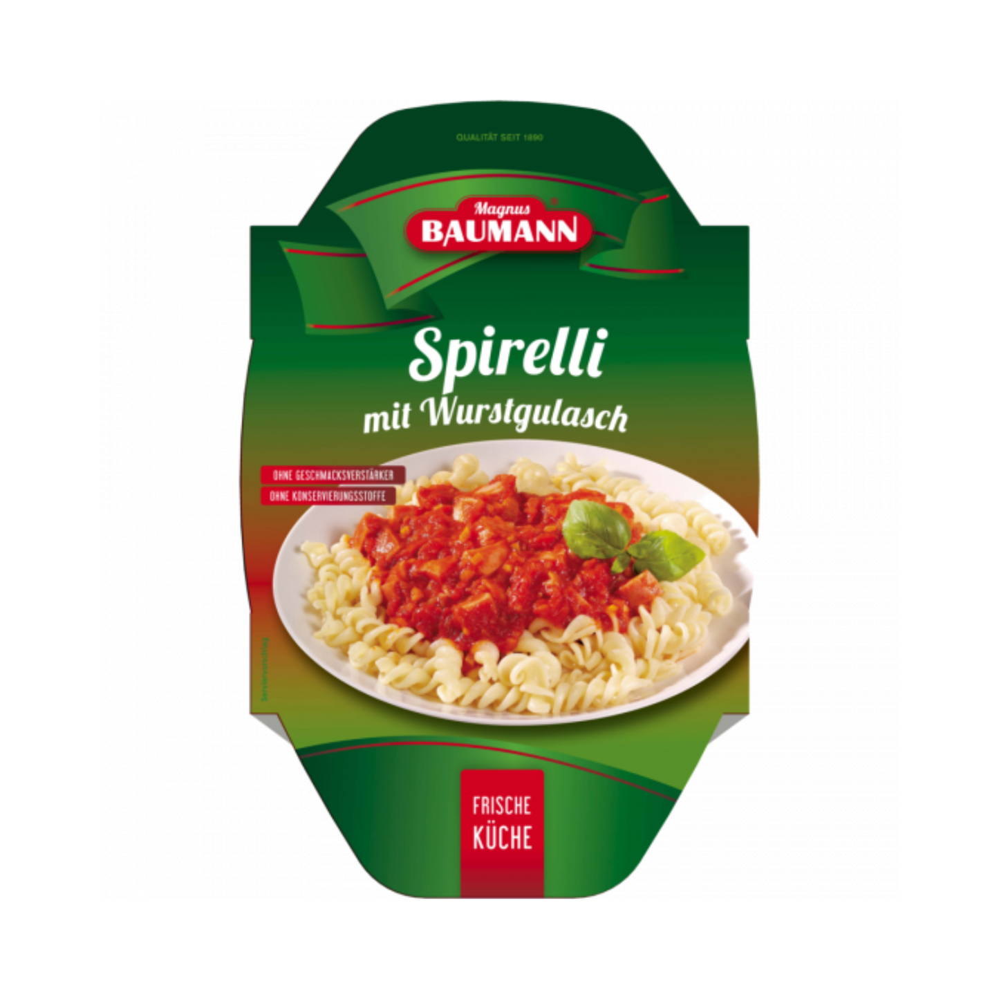 Baumann Spirelli mit Wurstgulasch 370g