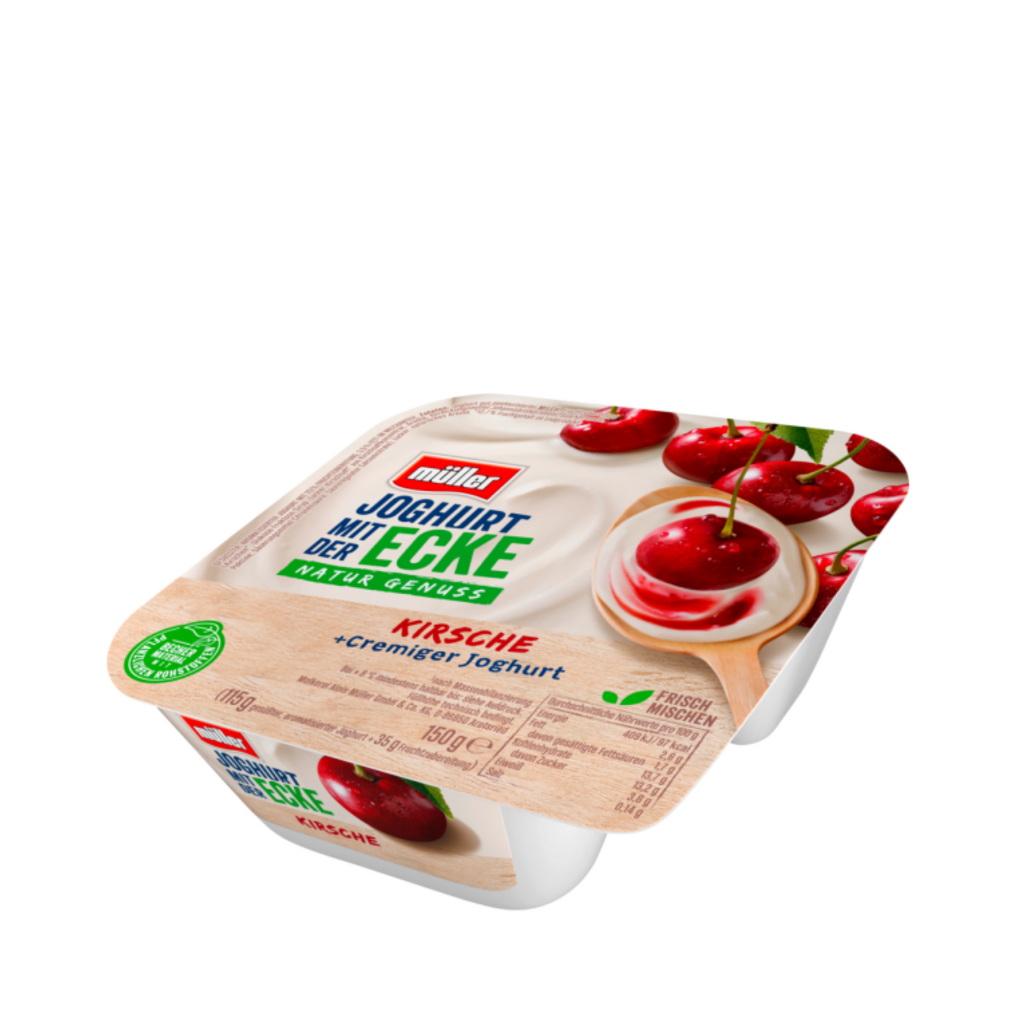 Müller Joghurt mit der Ecke Kirsch 150g