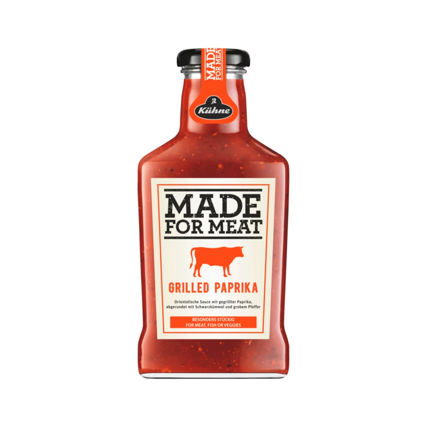 Kühne Würzsauce Made for Meat Grilled Paprika 375ml