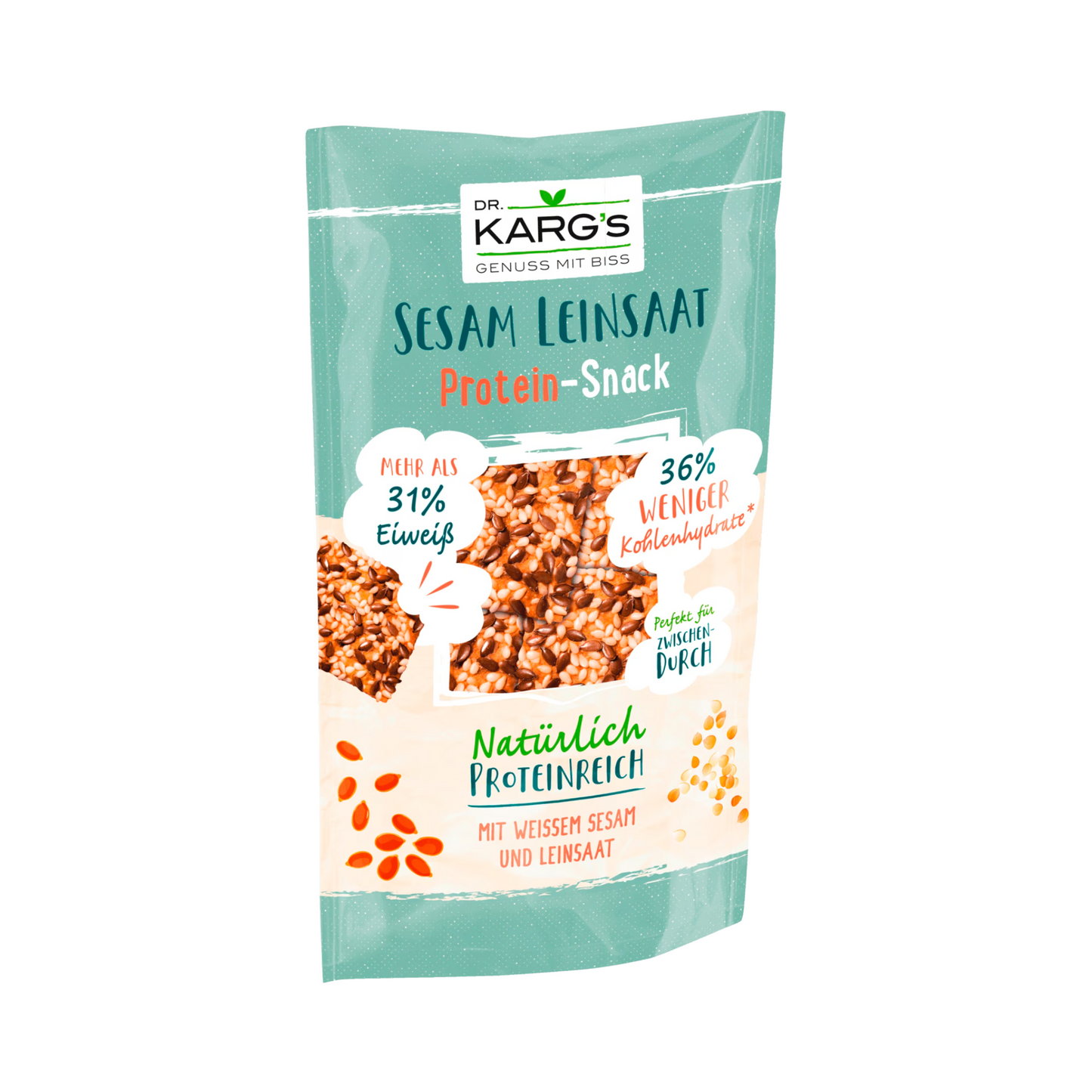 Dr.Karg Sesam Leinsaat Protein-Snack 85g