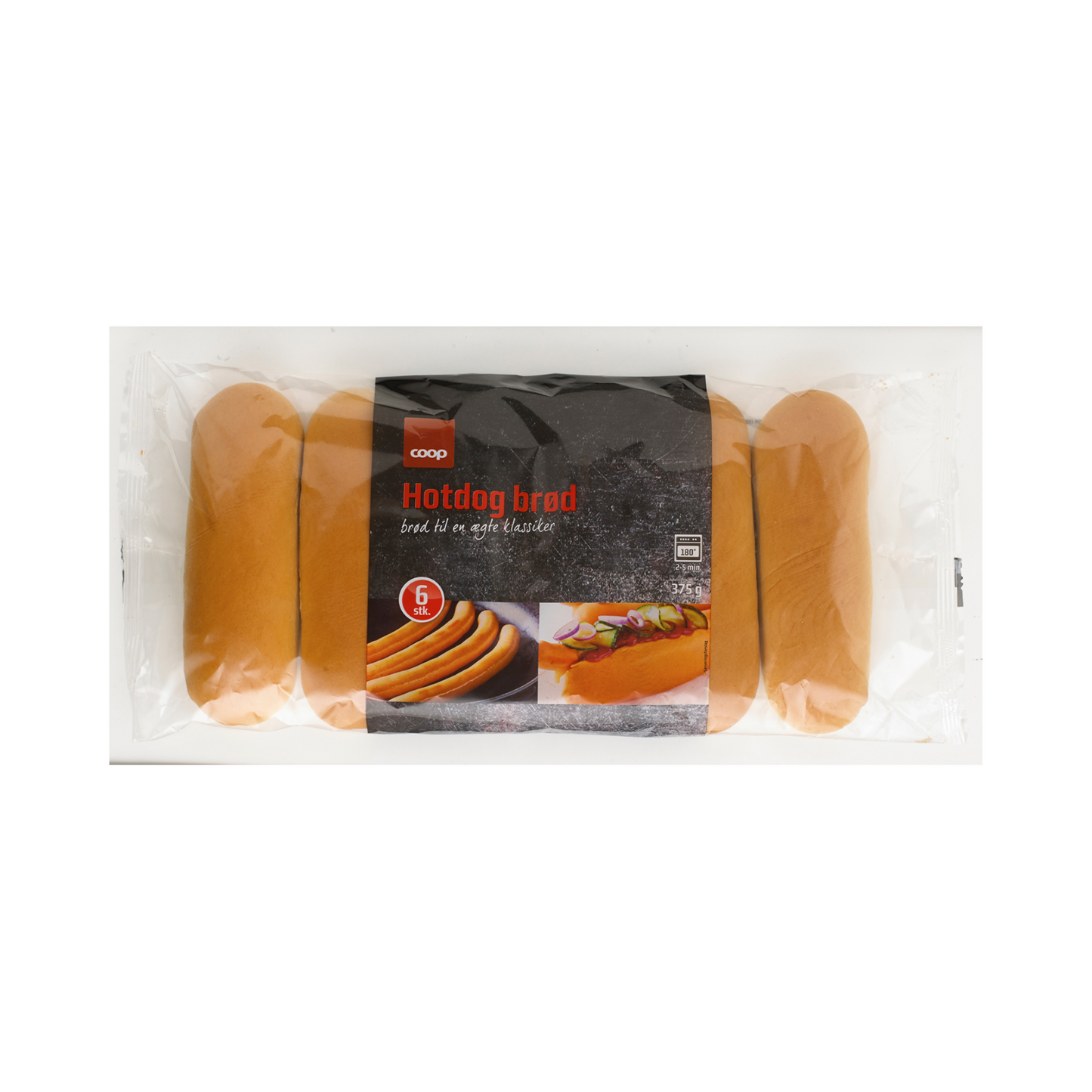 Köbmanden Hot Dog Brötchen 375g