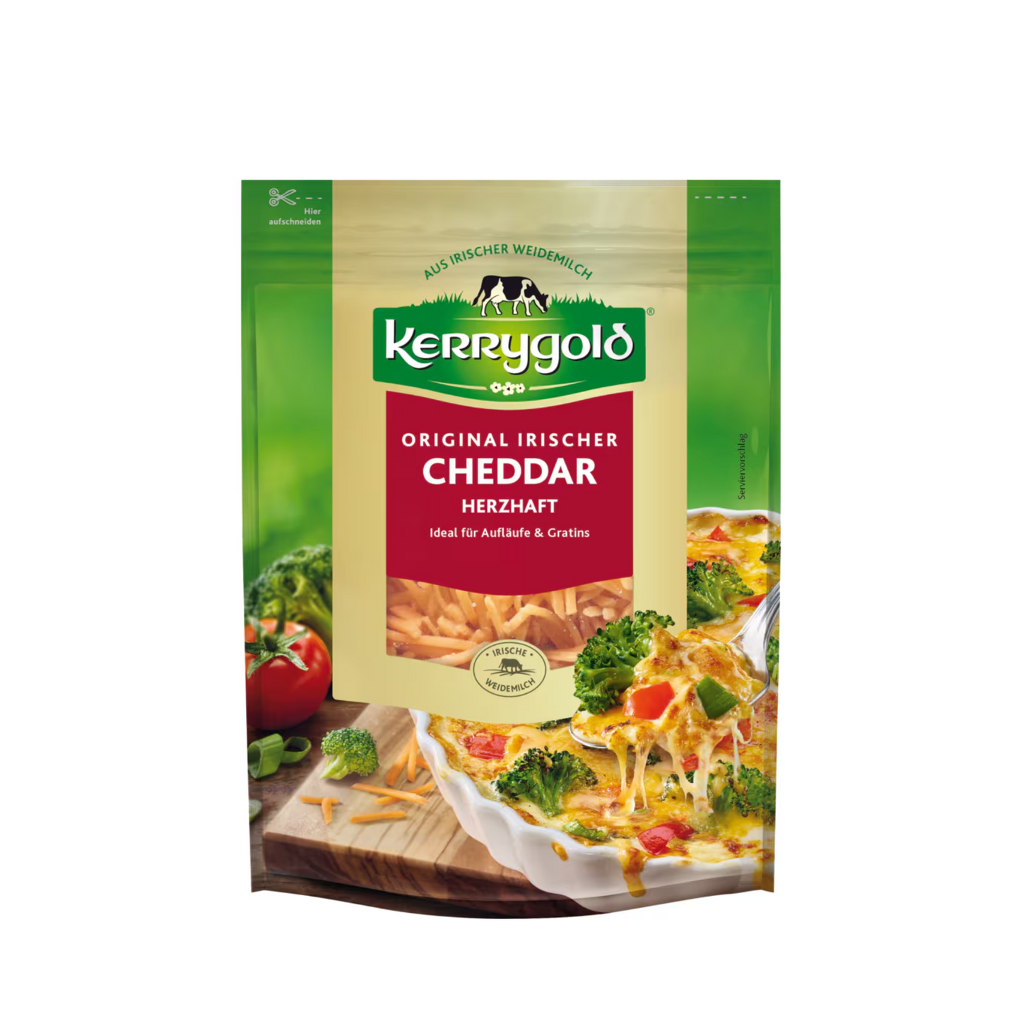 Kerrygold Original Irischer Cheddar herzhaft gerieben Rahmstufe 150g