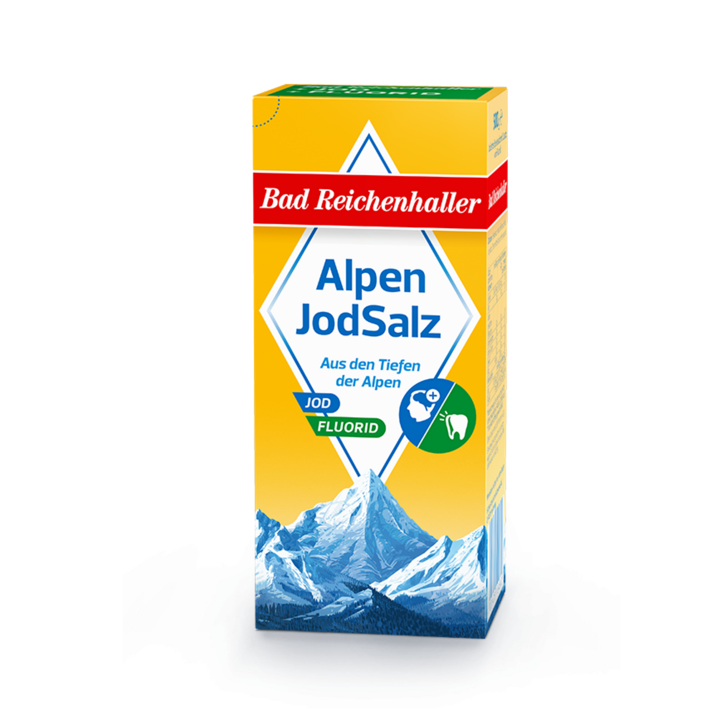 Bad Reichenhaller Alpenjodsalz mit Fluorid 500g
