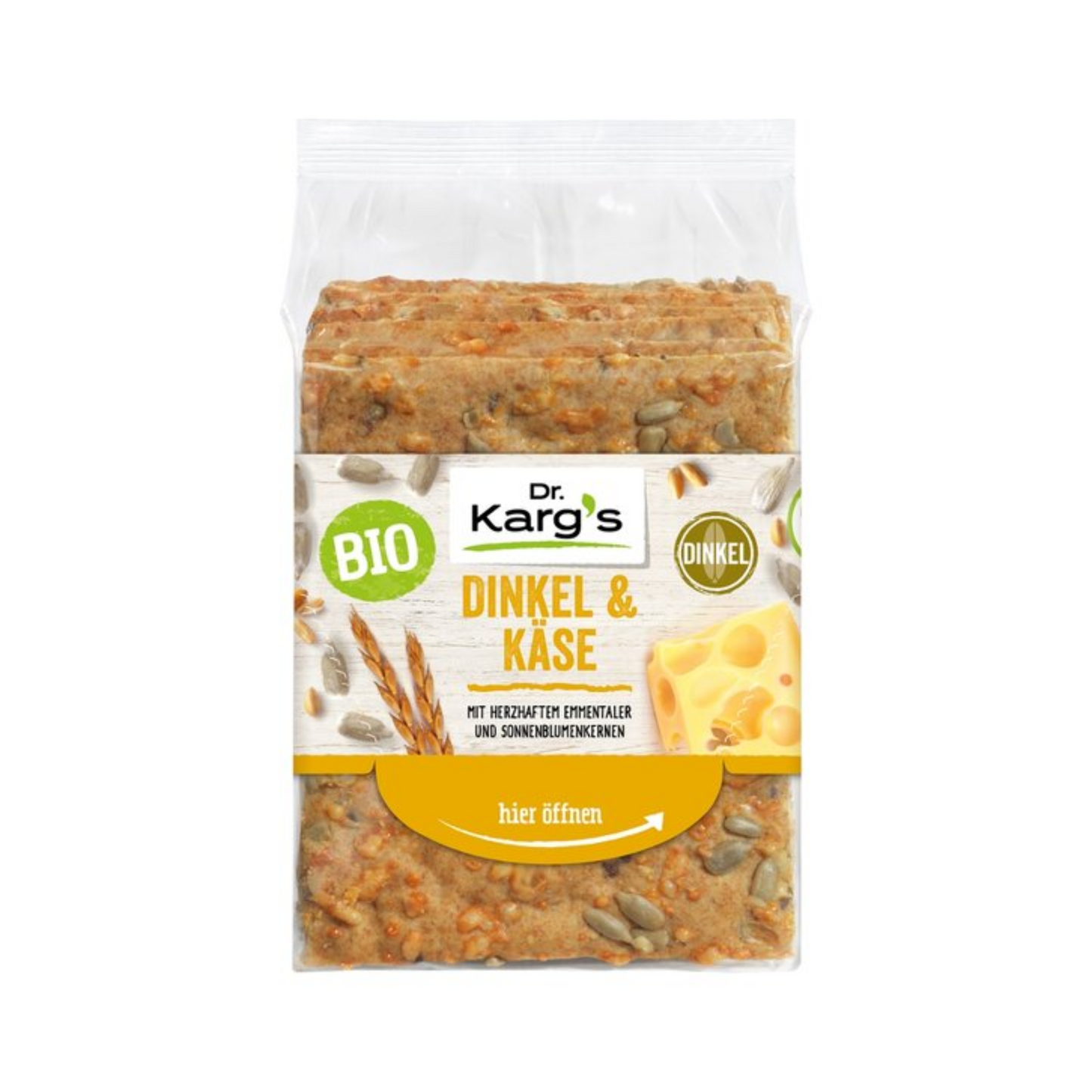 Dr.Karg Classic 3-Saat Knäckebrot 200g