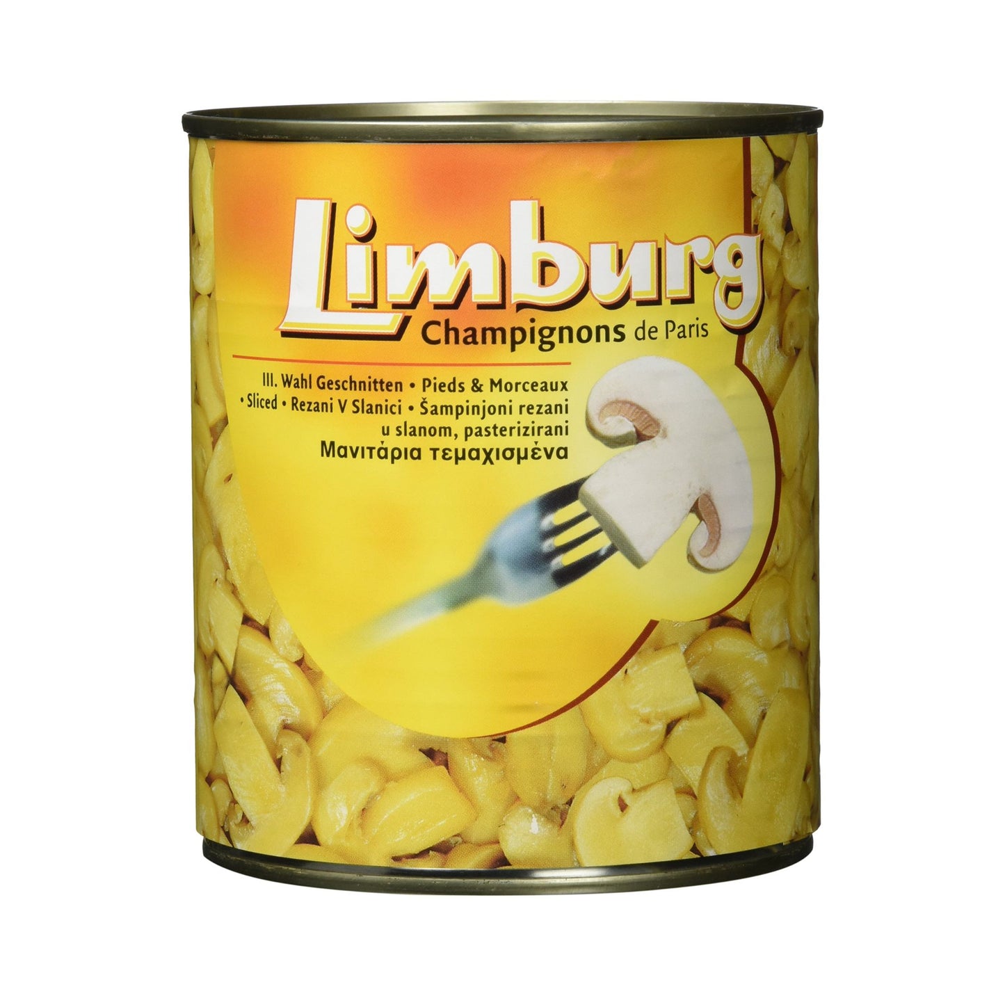 Limburg Champignons 3.Wahl geschnitten 800g