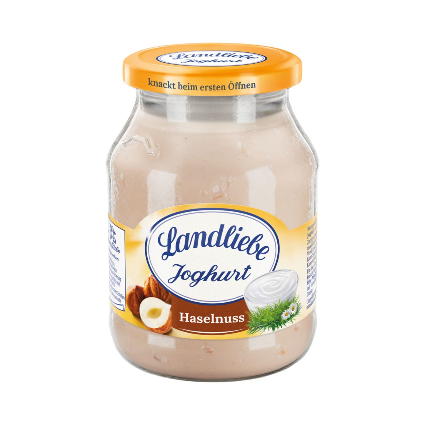 Landliebe Joghurt mit erlesenen Haselnüssen 3,8% 500g MW