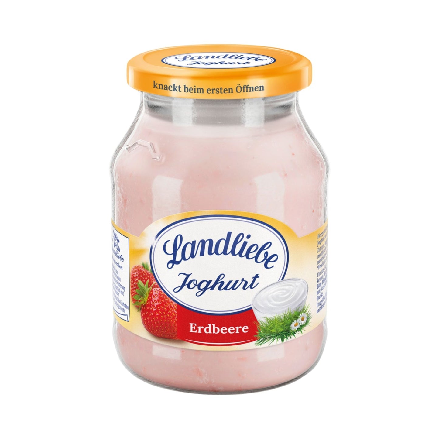 Landliebe Joghurt mit erlesenen Erdbeeren 3,8% 500g MW