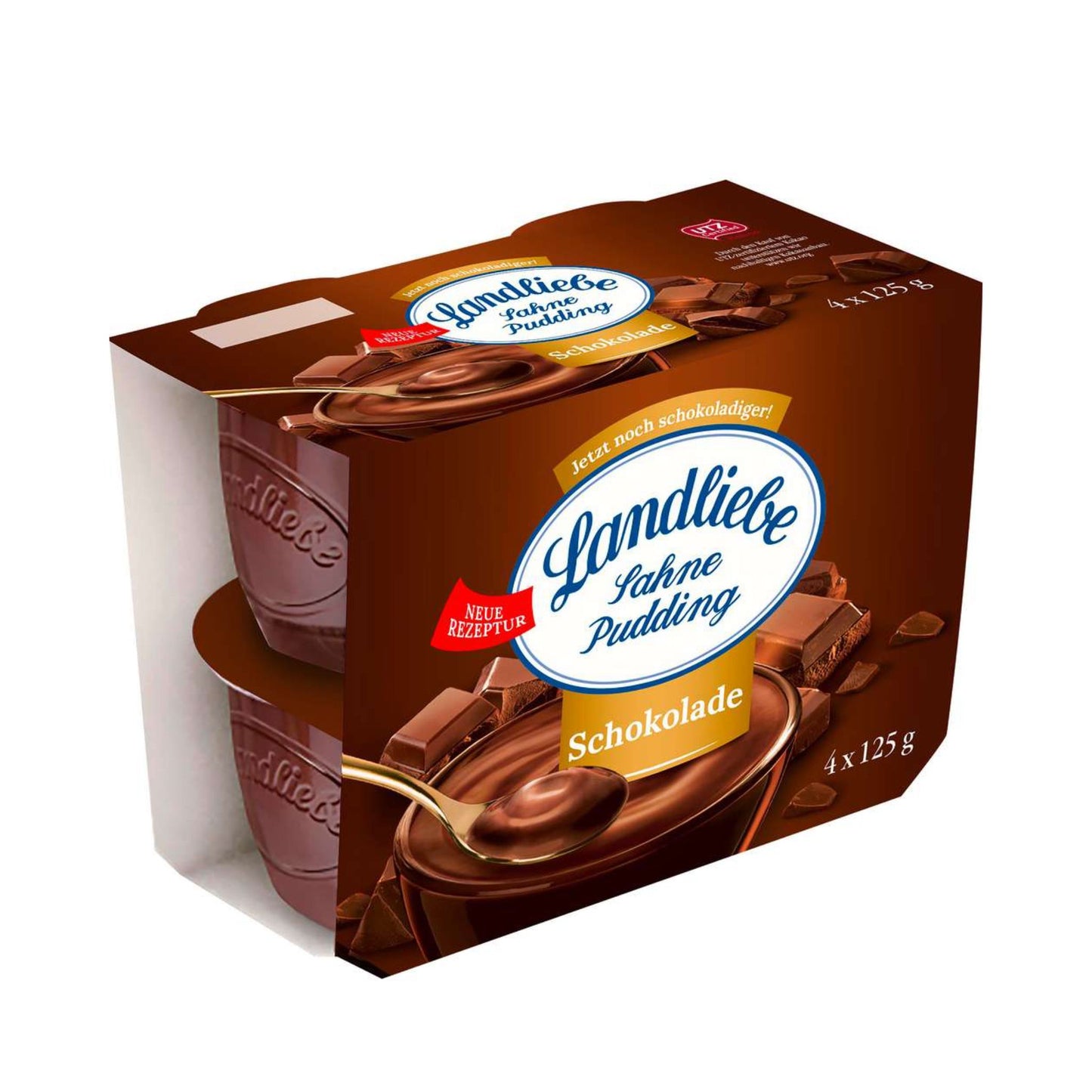Landliebe Sahnepudding Schokolade 4x125g