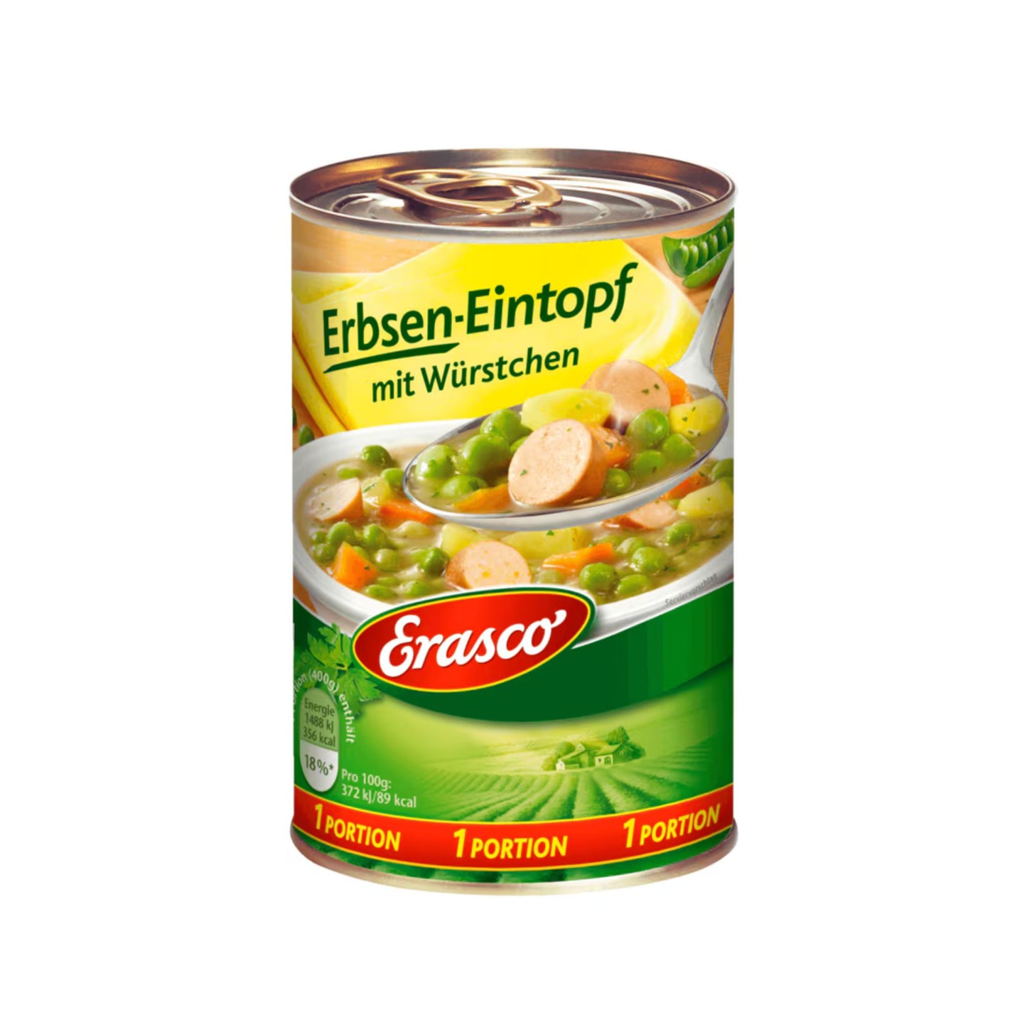 Erasco Erbseneintopf mit Würstchen 400g
