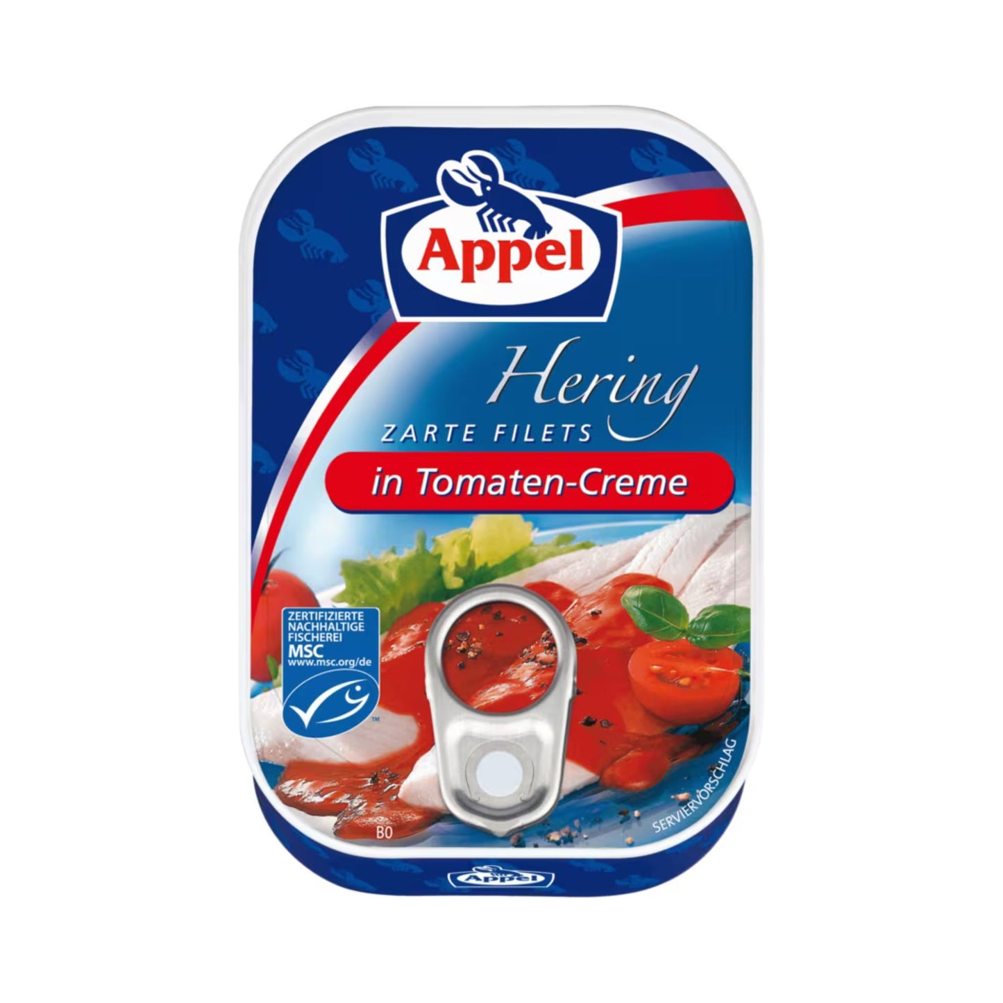 MSC Appel Heringsfilets Tomaten-Creme 100g