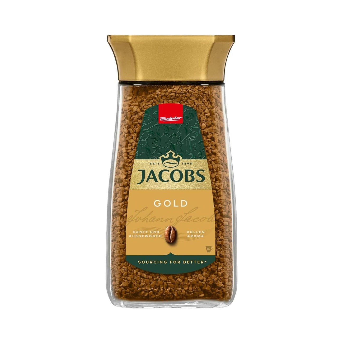Jacobs Gold löslicher Kaffee 200g