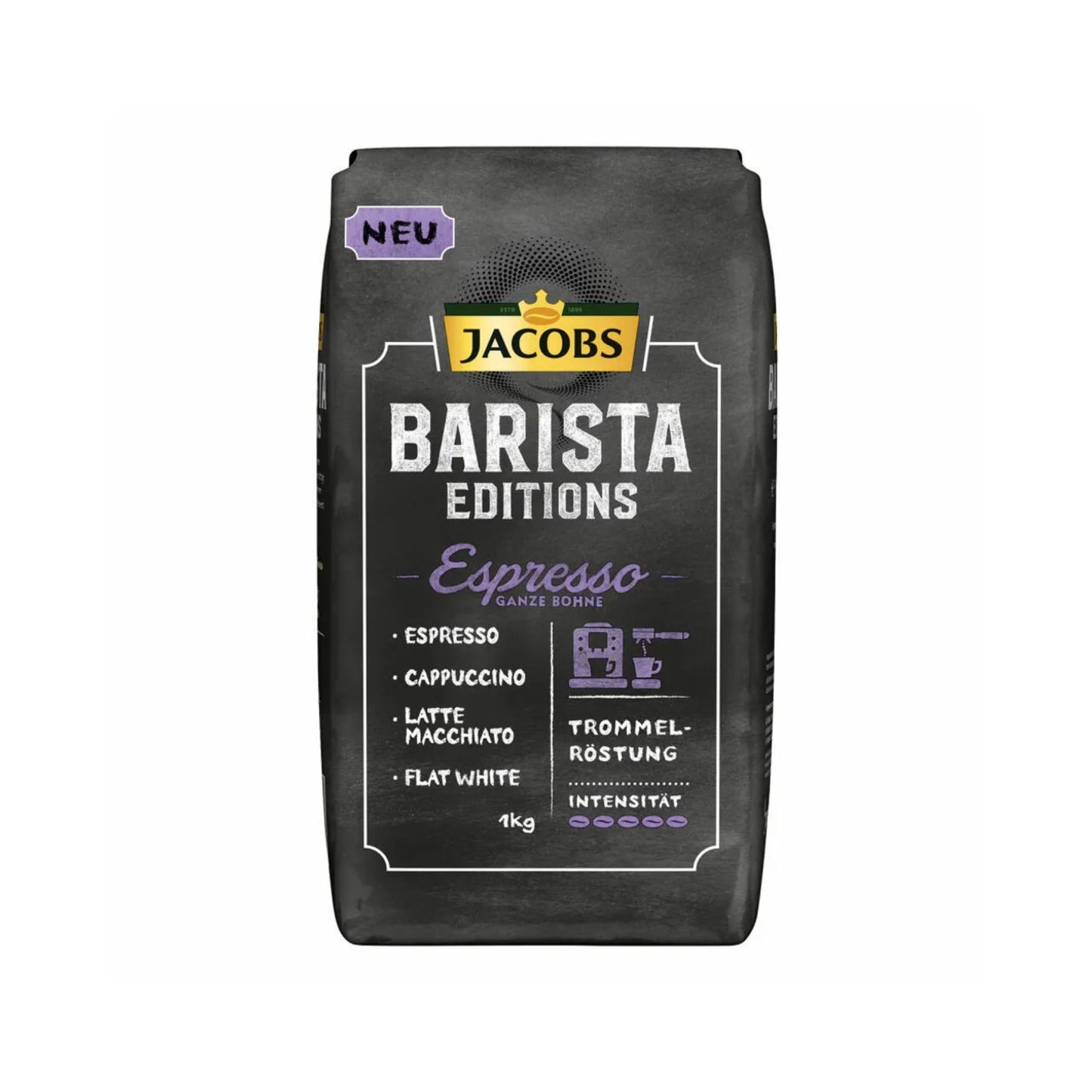 Jacobs Barista Editions Kaffee Crema ganze Bohne 1kg
