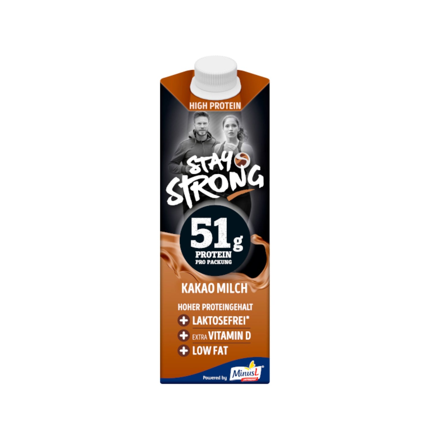 Stay Strong Protein Kakao Milch 1l