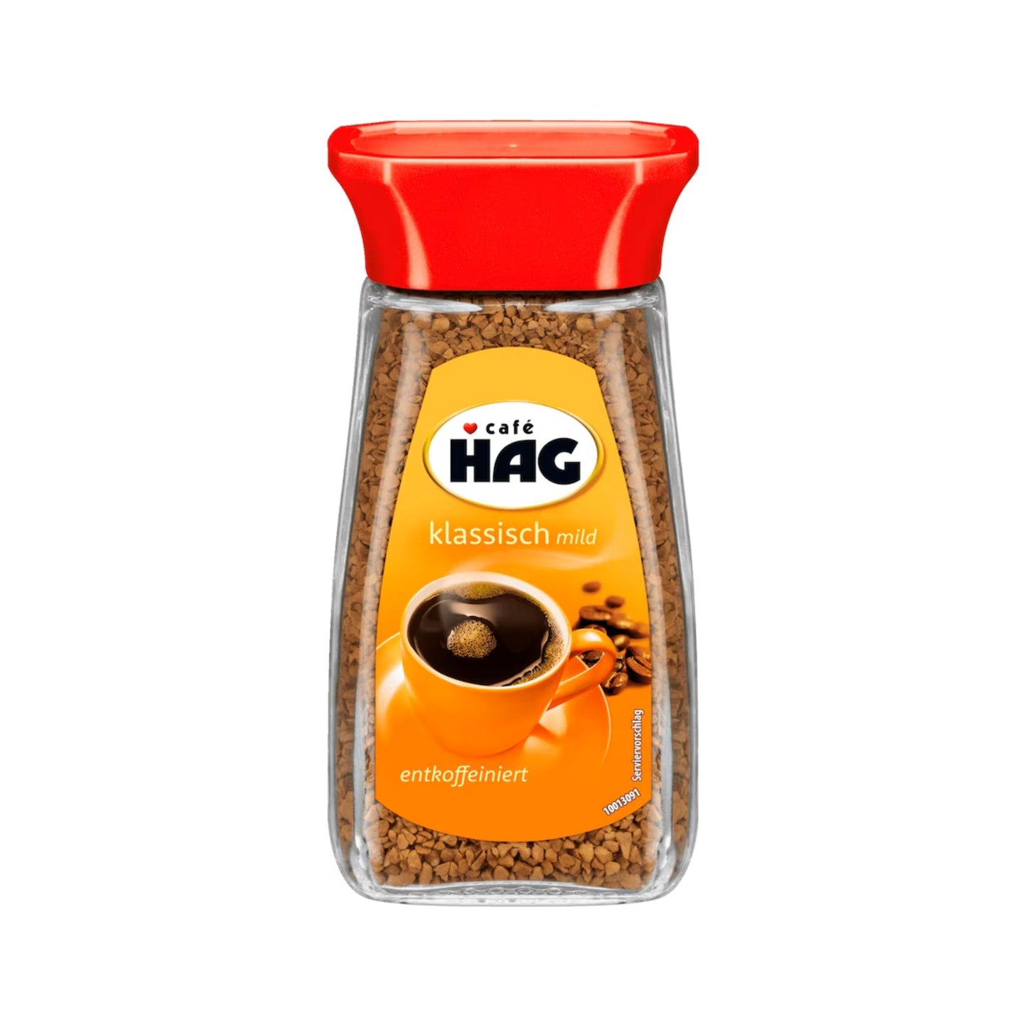 Cafe HAG löslicher Kaffee klassisch entkoffeiniert 100g