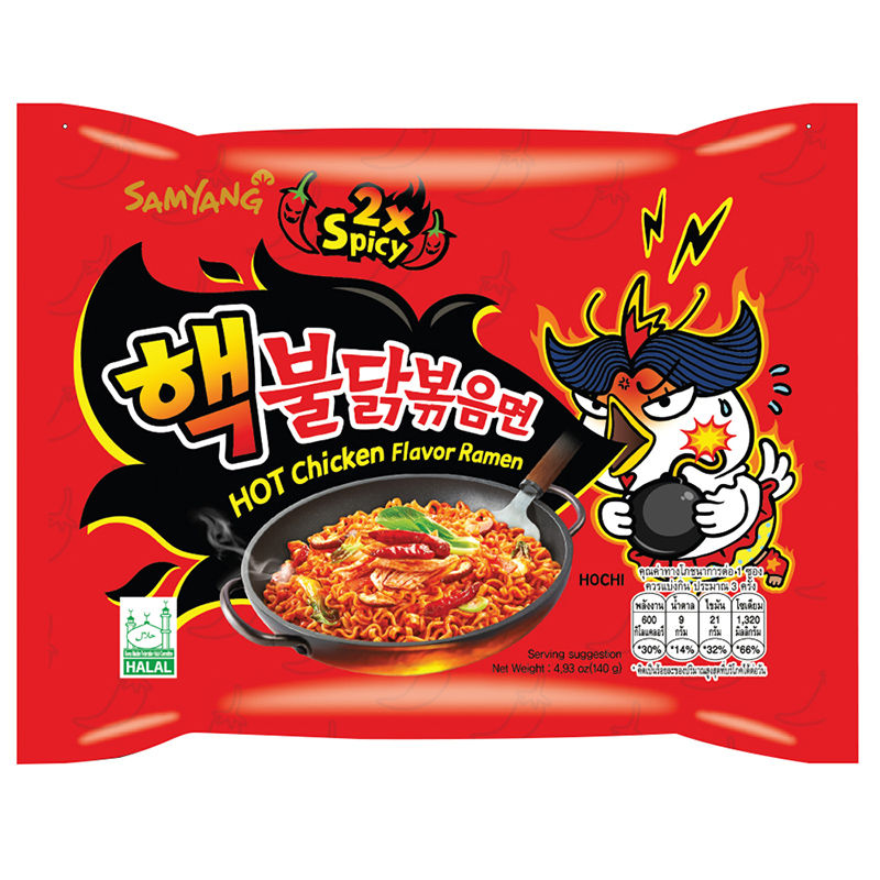 Samyang Buldak 2x Spicy Hot Chicken 140g