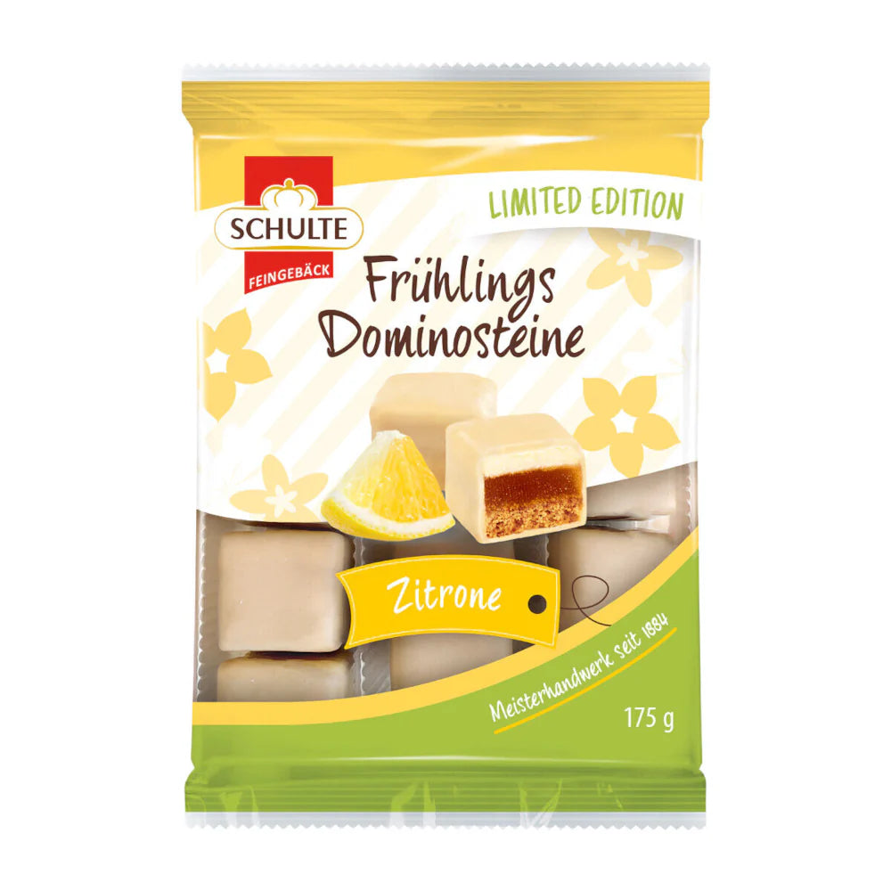 Schulte Frühlingsdominosteine Zitrone 175g