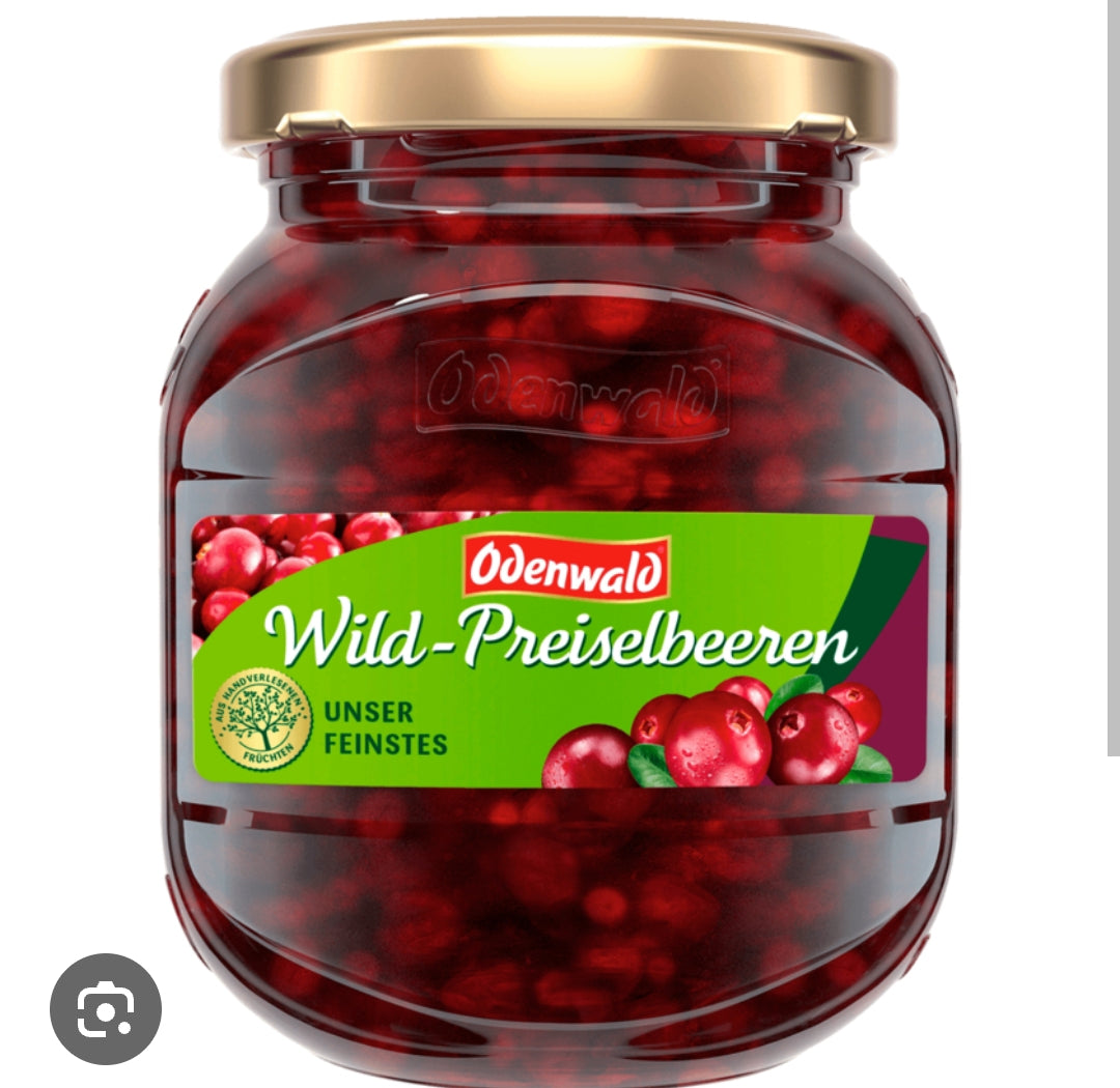 Odenwald Wild-Preiselbeeren 220g