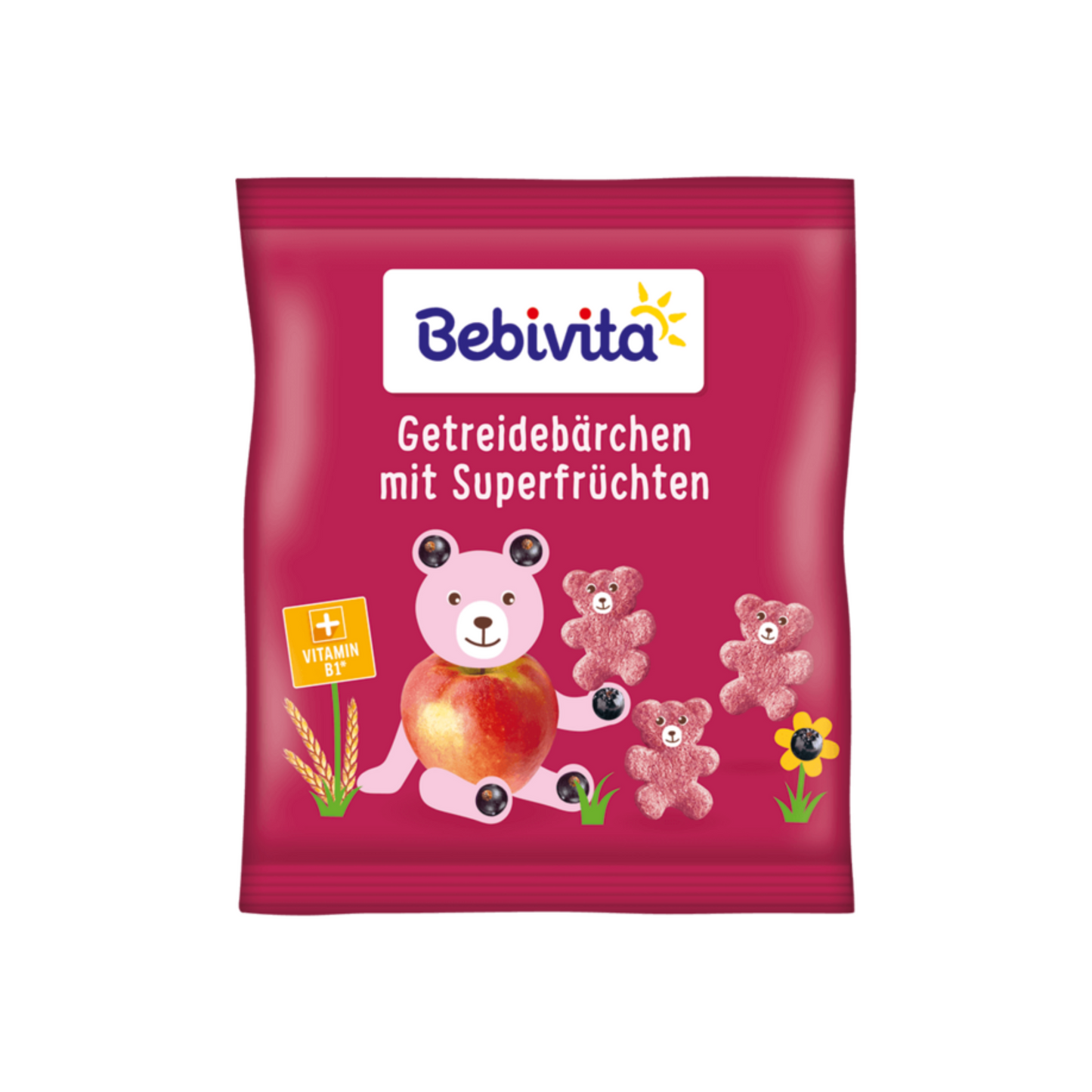 Bebivita Getreide-Bärchen mit Superfrüchten 30g