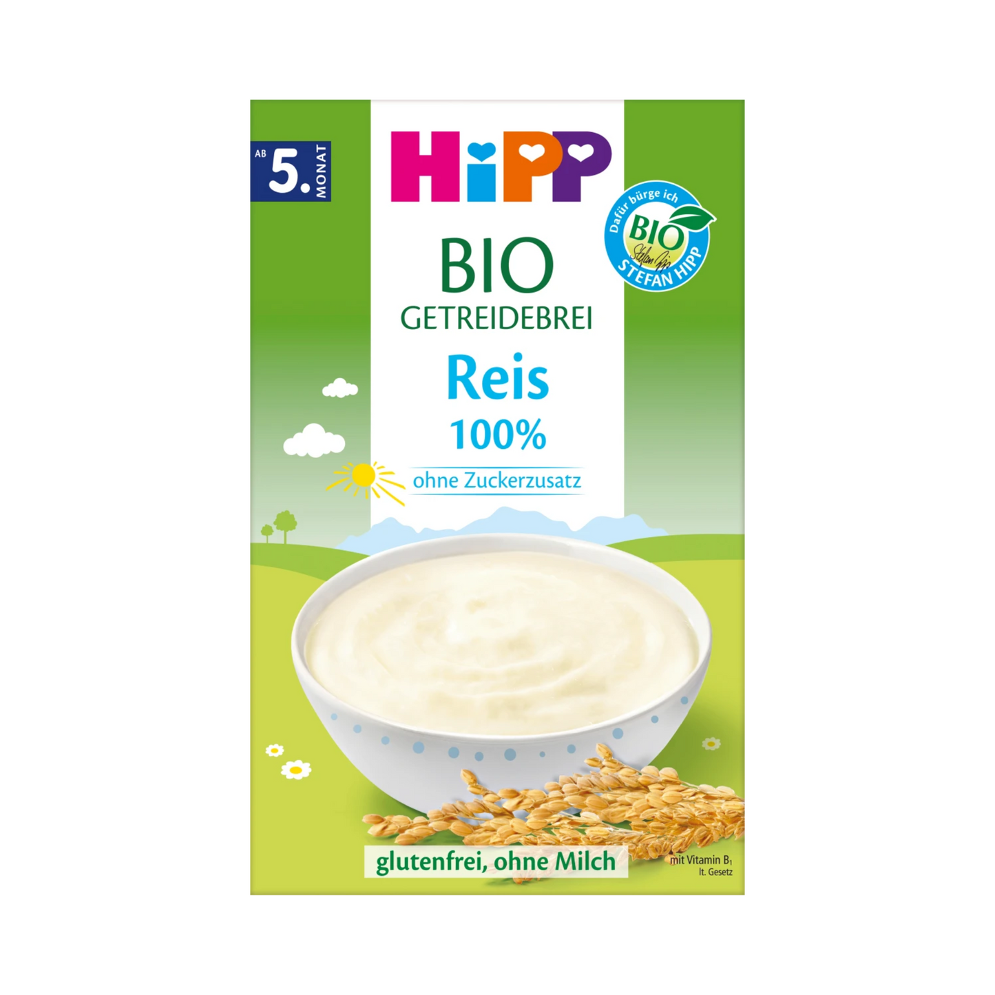 Bio Hipp Getreidebrei 100% Reis ab dem 5.Monat 200g