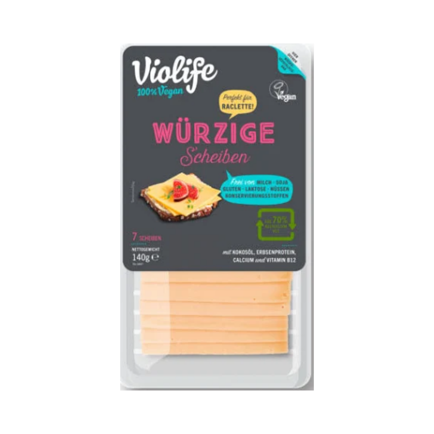 Violife Würzig Scheiben 140g