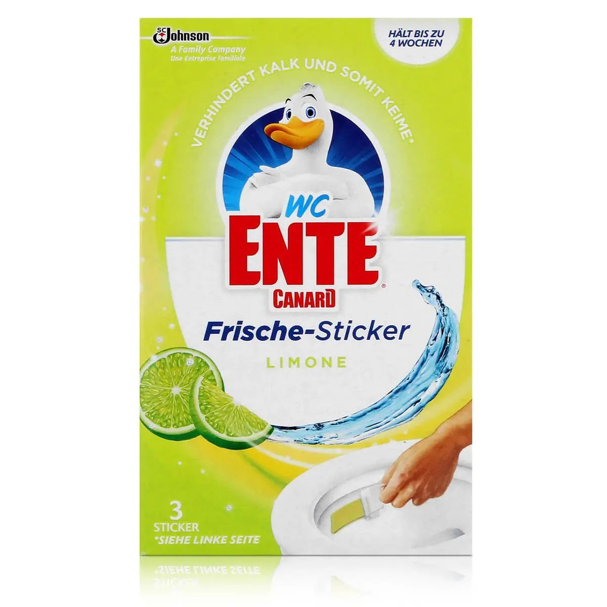 WC Ente Frische Sticker Limone 3x9g
