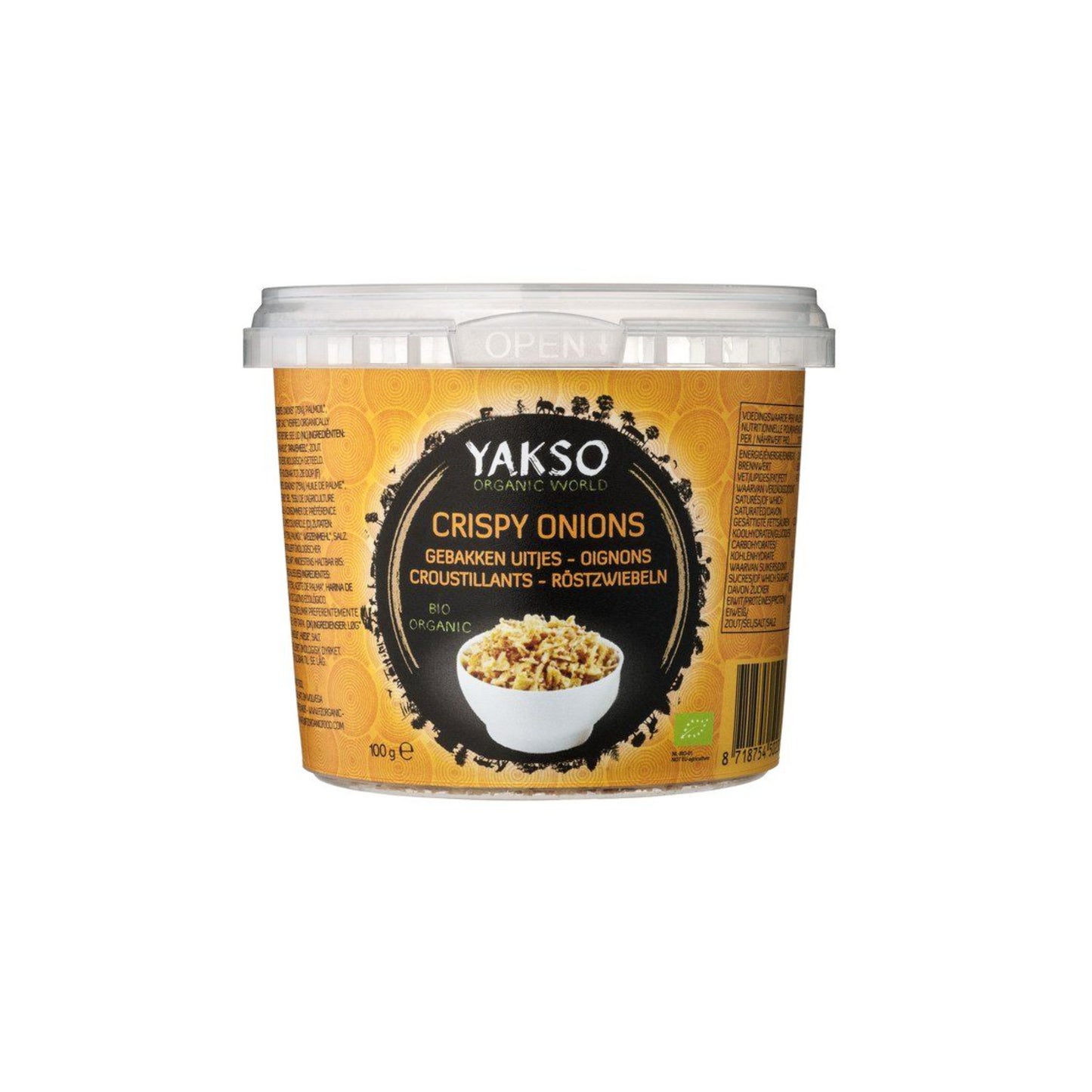 Bio Yakso Röstzwiebeln 100g