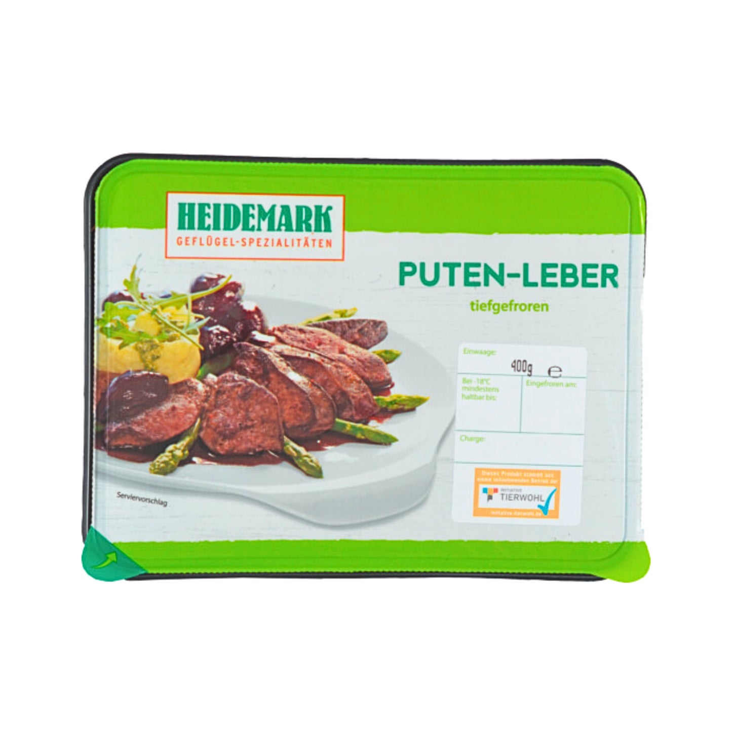 Heidemark Puten-Leber 400g QS ITW