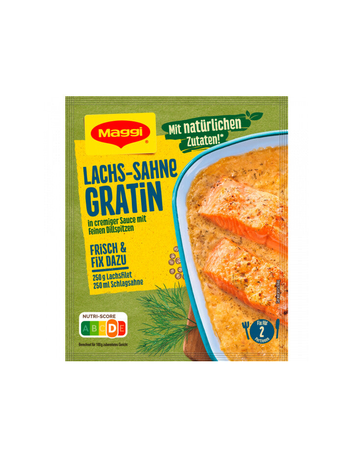 Maggi Fix Lachs Sahne Gratin 26g