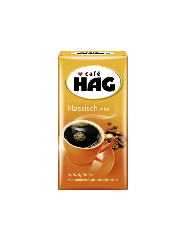 Hag Caffe Crema klassisch mild entkoffeiniert gemahlen 500g