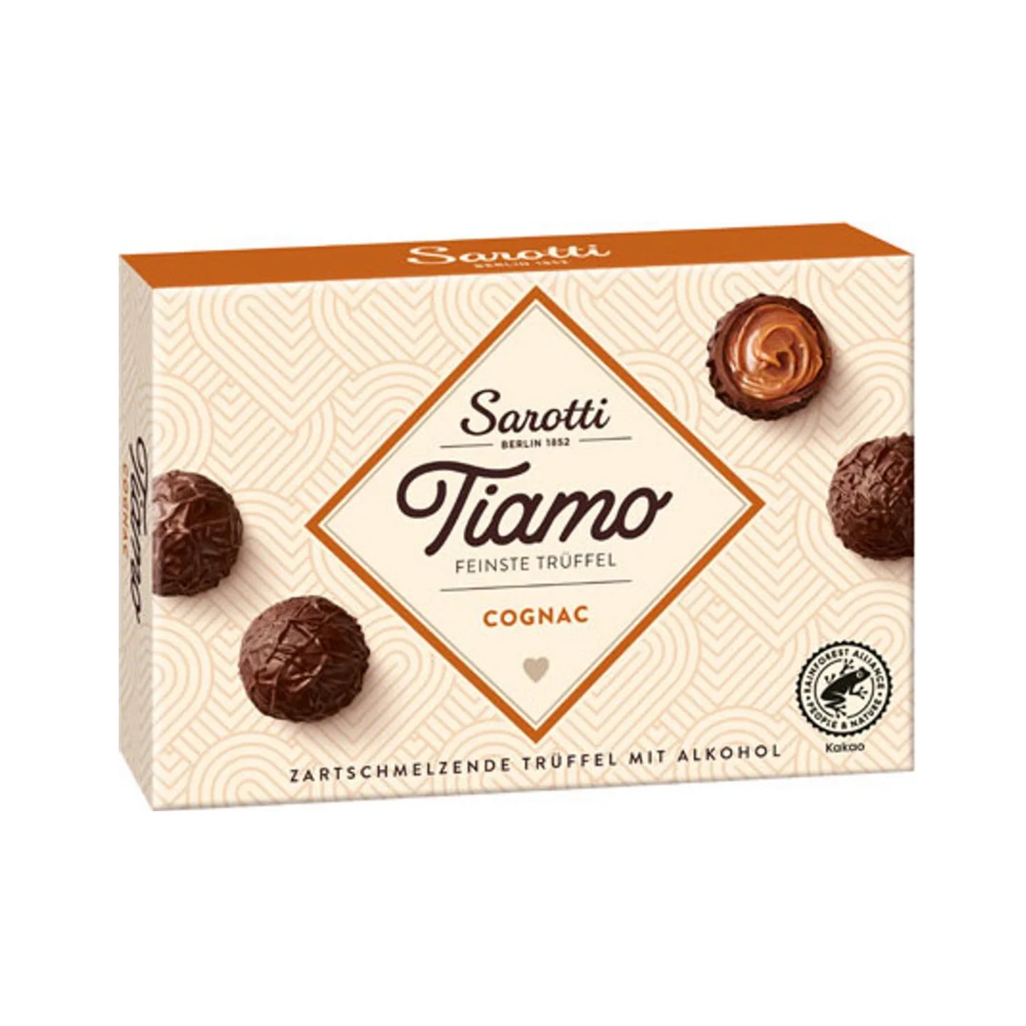 Sarotti Tiamo Cognac-Sahne Trüffel 125g