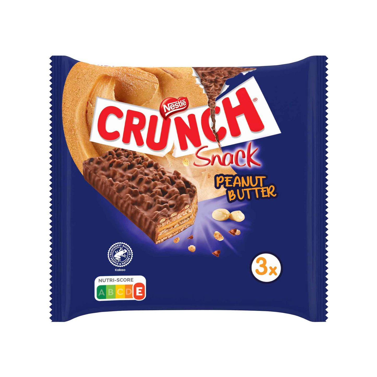 Nestle Crunch Snack Peanut Butter 3x31g