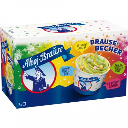 Ahoj-Brause Himbeer-Waldmeister 2x140ml
