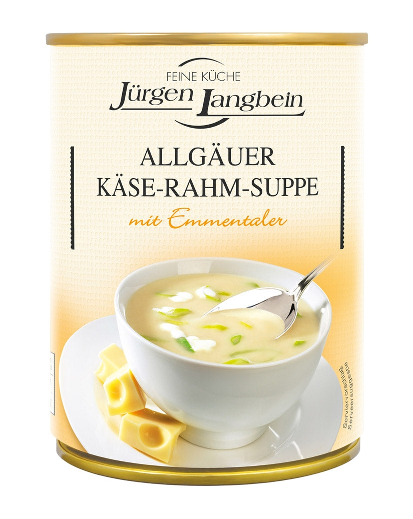 Jürgen Langbein Allgäuer Käse Rahm Suppe 400ml