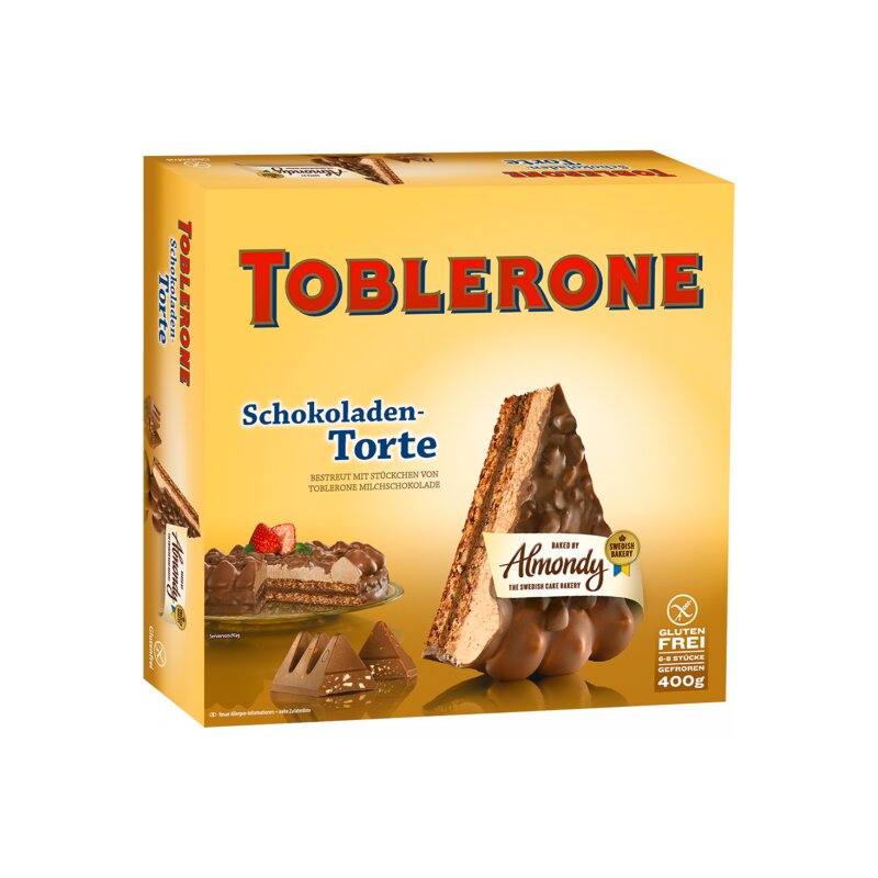 Almondy Mandeltorte Toblerone mit Stückchen 400g