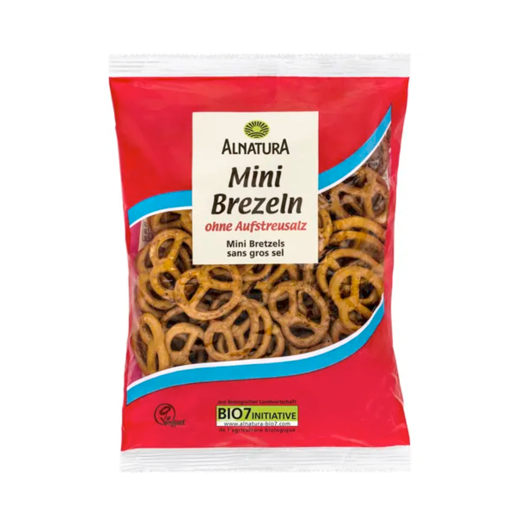 Bio Alnatura Mini Brezeln ohne Aufstreusalz 100g
