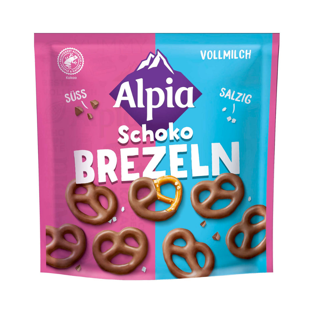 Alpia Schoko Brezeln Vollmilch 140g