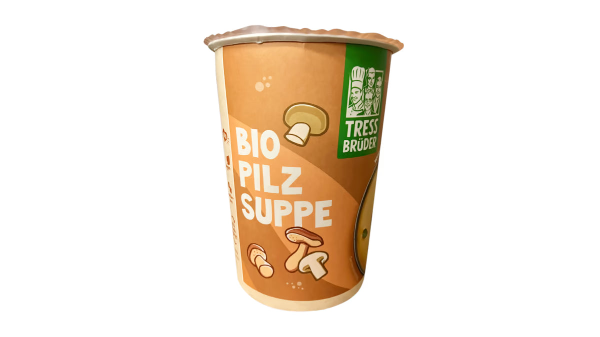 Bio Tressbrüder Vegane Pilzsuppe 450ml