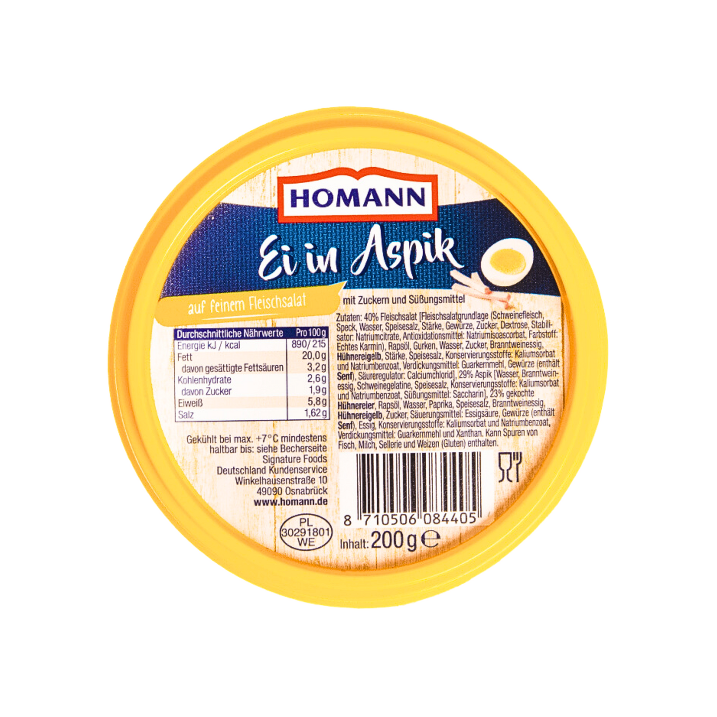 Homann Ei in Aspik 200g