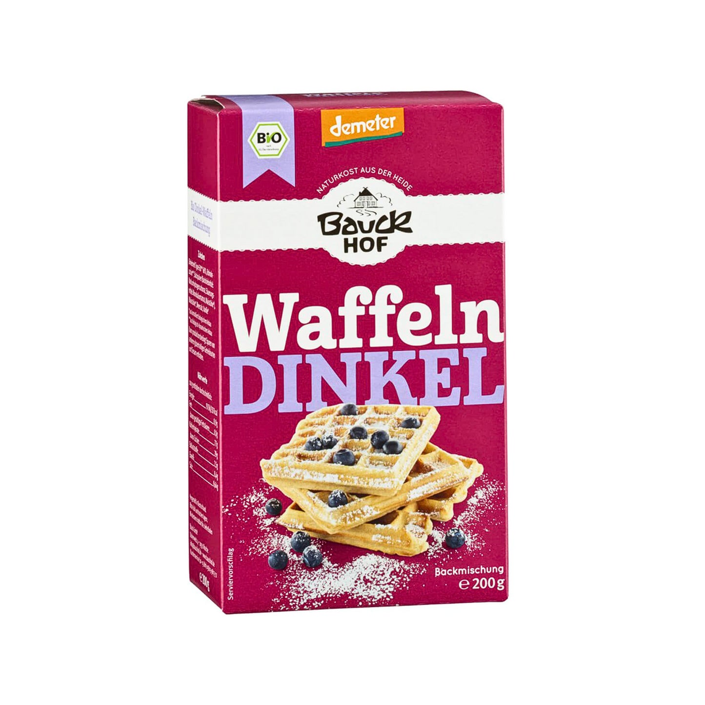 Demeter Bauck Mühle Dinkel-Waffeln 200g