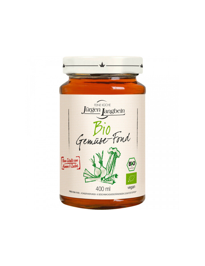Bio Jürgen Langbein Gemüse-Fond 400ml