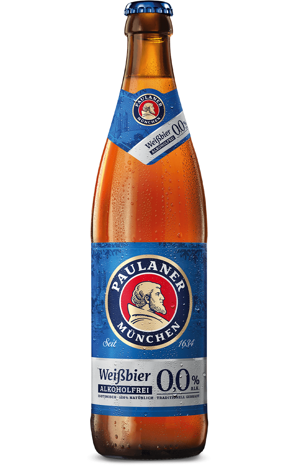 Paulaner Weißbier alkoholfrei 0,0% 0,5l MW