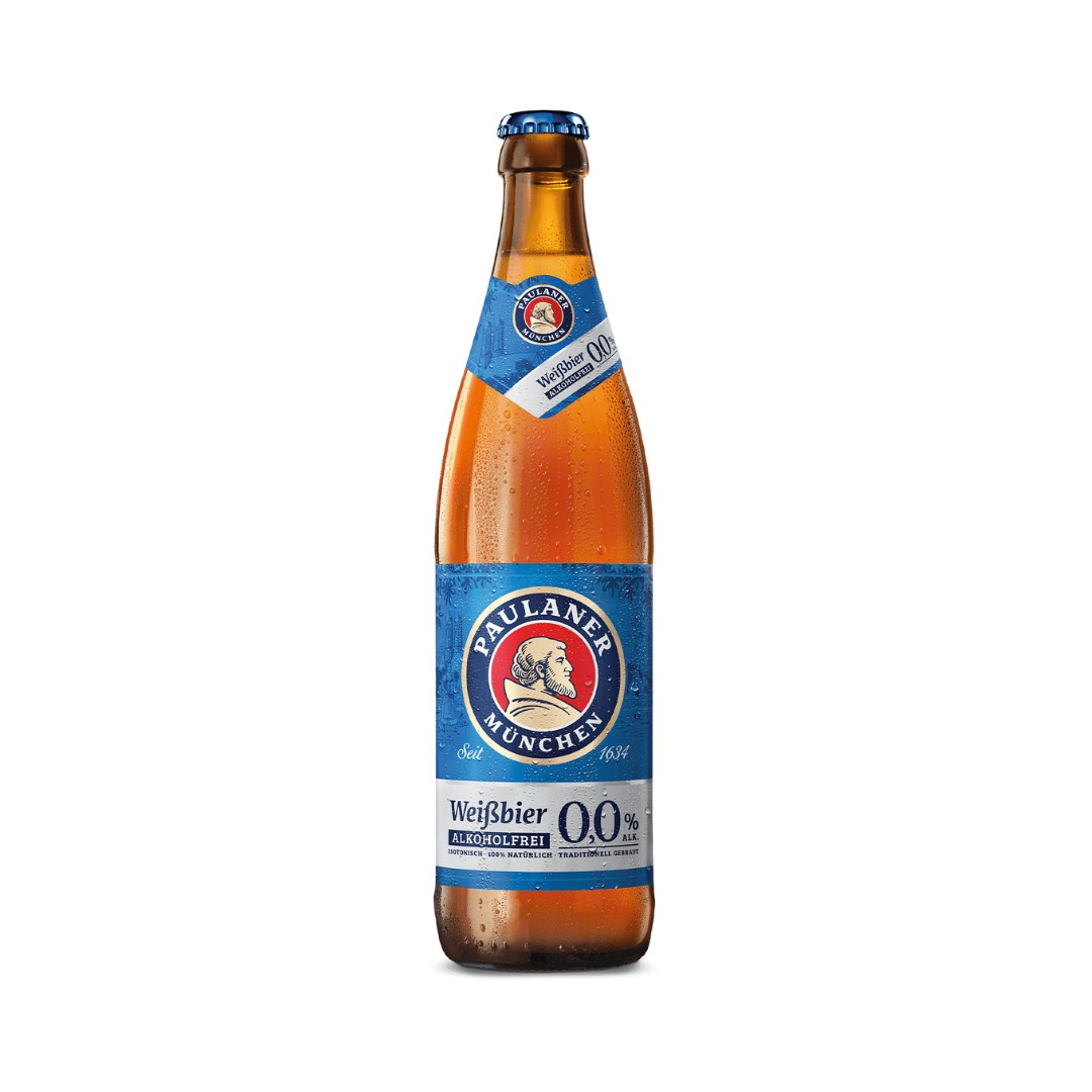 Paulaner Weißbier alkoholfrei 0,0% 0,5l MW