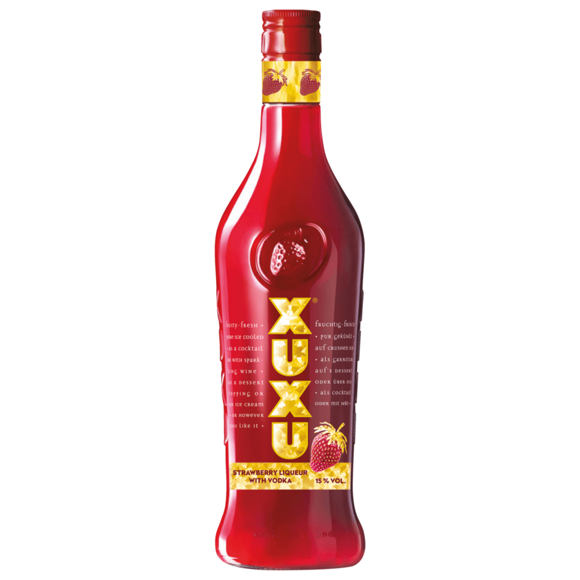 XUXU Erdbeer 15% 0,5l