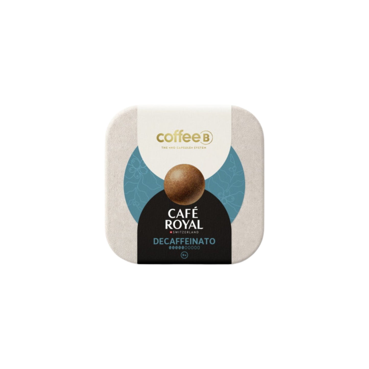 CoffeeB Cafe Royal Decaffeinato 9ST 51g