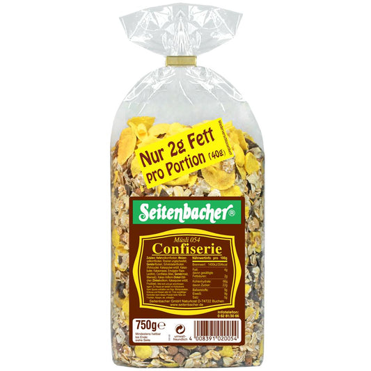 Seitenbacher Confiserie Müsli 750g