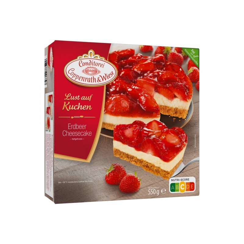 Coppenrath&Wiese Erdbeer Frischkäse Kuchen 550g