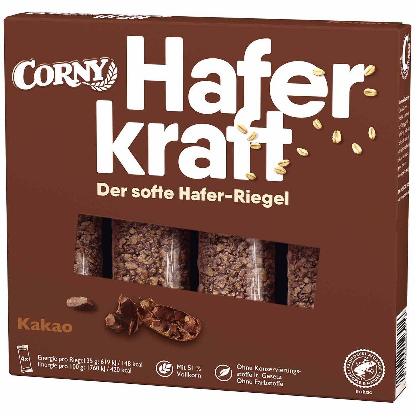 Corny Haferkraft Kakao 4x35g
